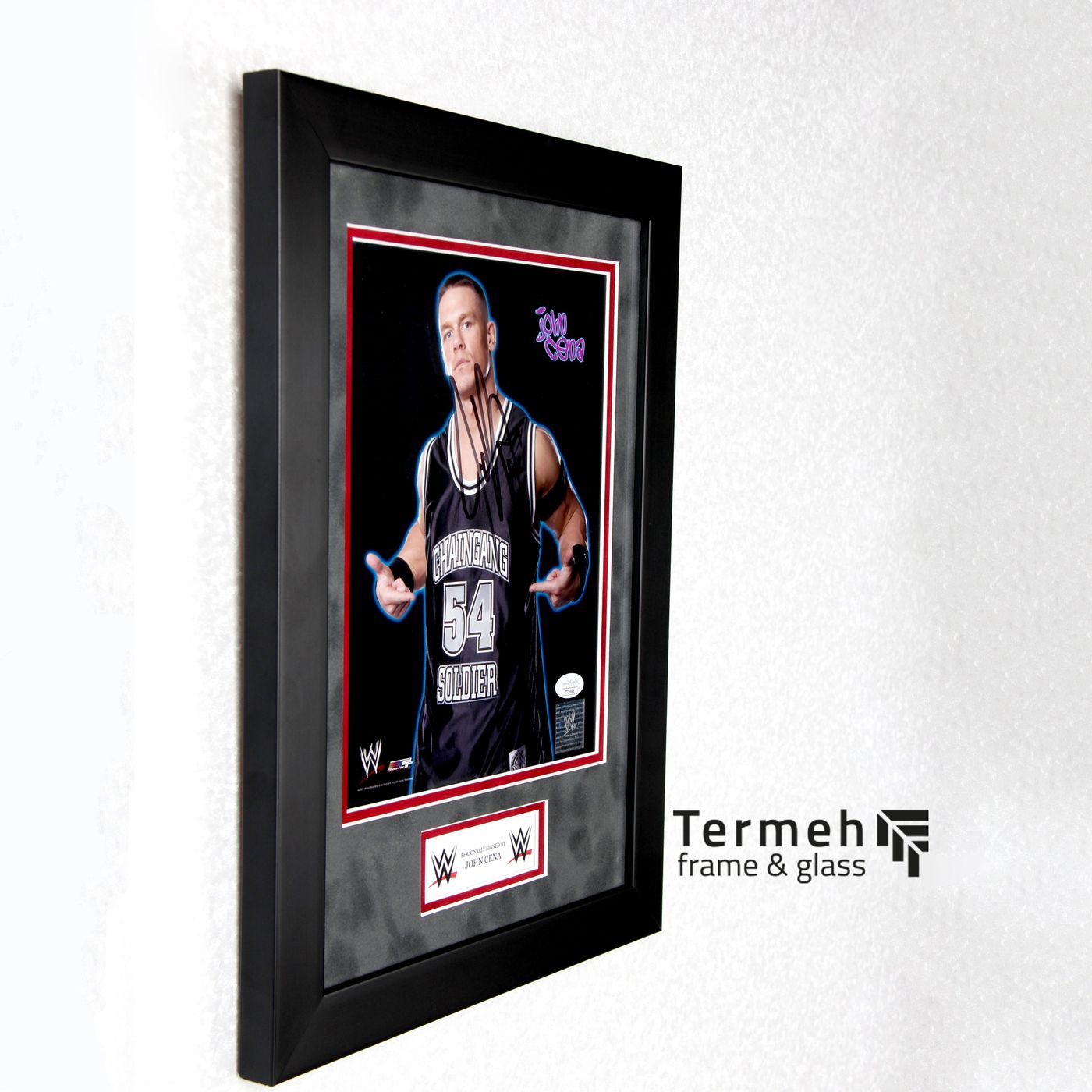 Framed artwork