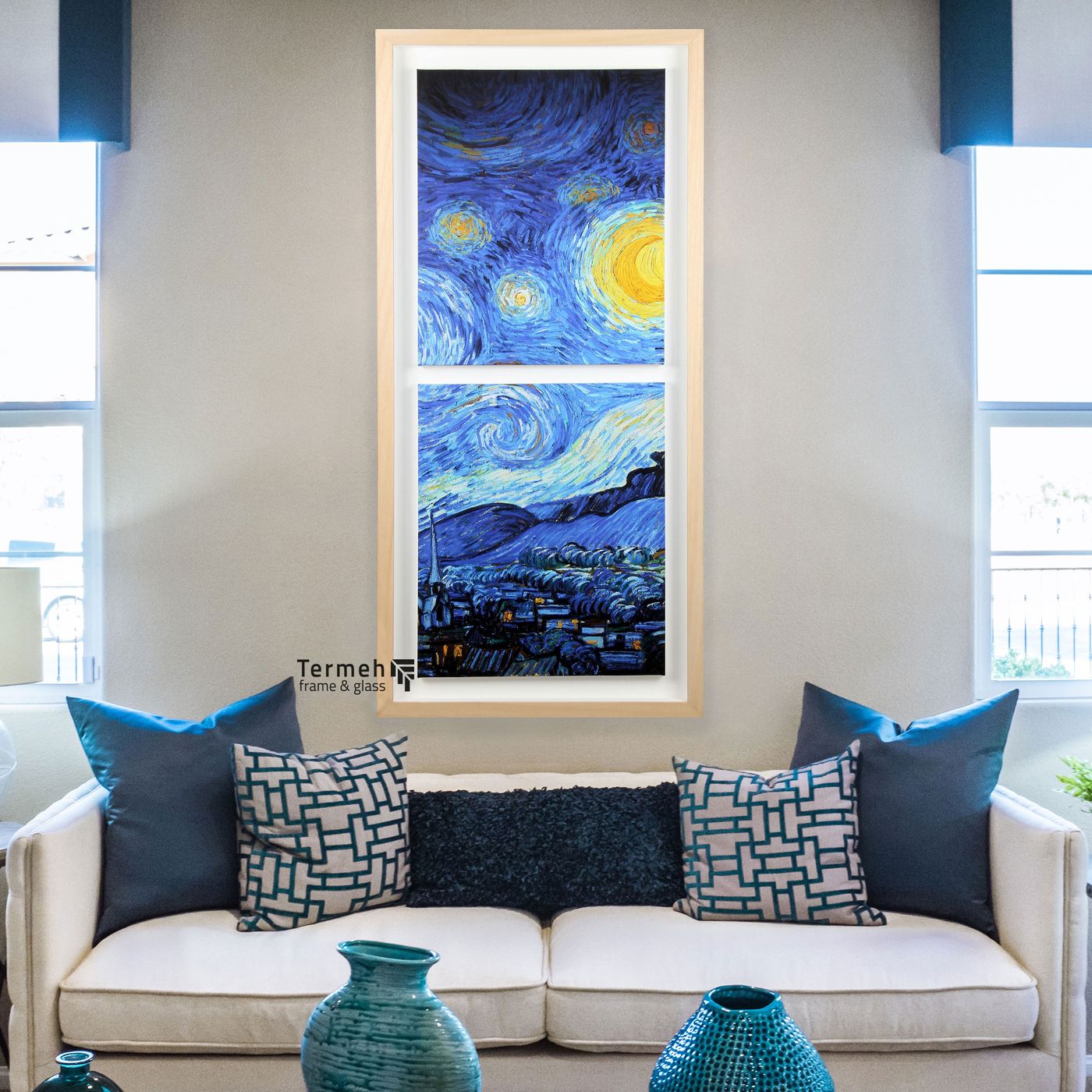 Box frame with canvas