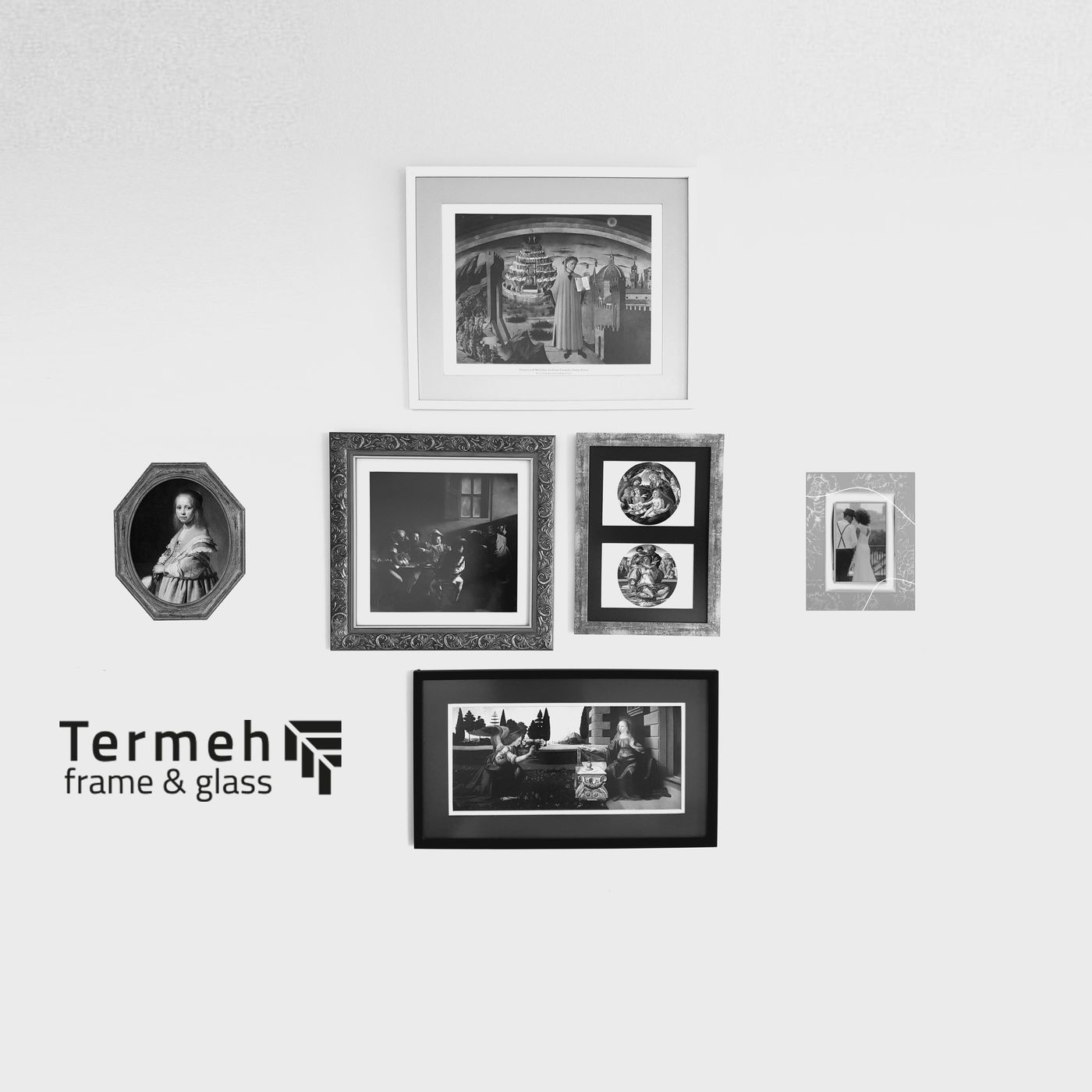 Gallery wall collage