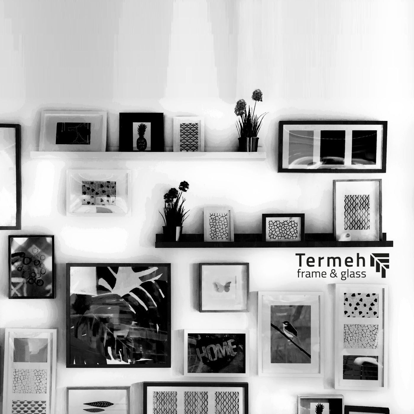 Gallery wall collage
