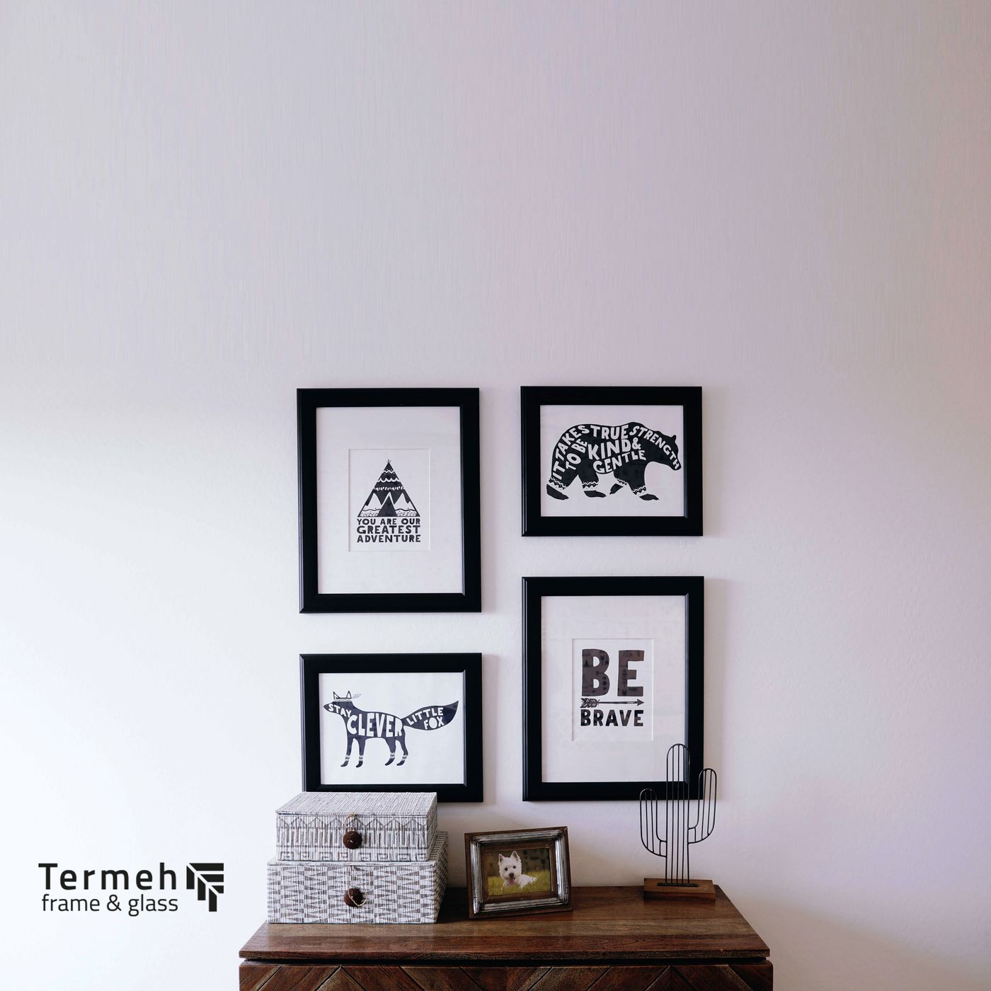 Gallery wall collage