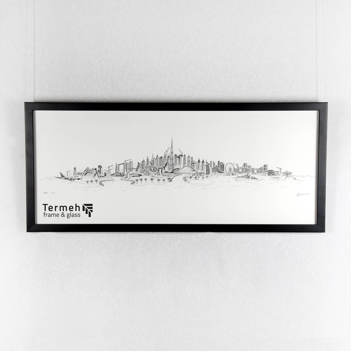 Framing artwork